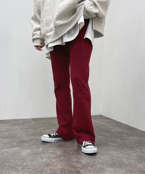 apres jour mignon(アプレジュールミニョン)の「カットオフリブパンツ【ZOZOTOWN限定アイテム】(その他パンツ・レディース・マスタード/ブラック/グリーン/オレンジ/レッド・MEDIUM/SMALL/X-LARGE)」の5枚目の写真