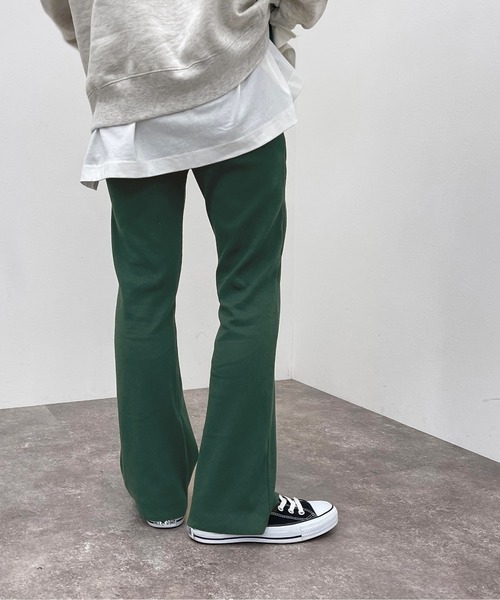 apres jour mignon(アプレジュールミニョン)の「カットオフリブパンツ【ZOZOTOWN限定アイテム】(その他パンツ・レディース・マスタード/ブラック/グリーン/オレンジ/レッド・MEDIUM/SMALL/X-LARGE)」の15枚目の写真