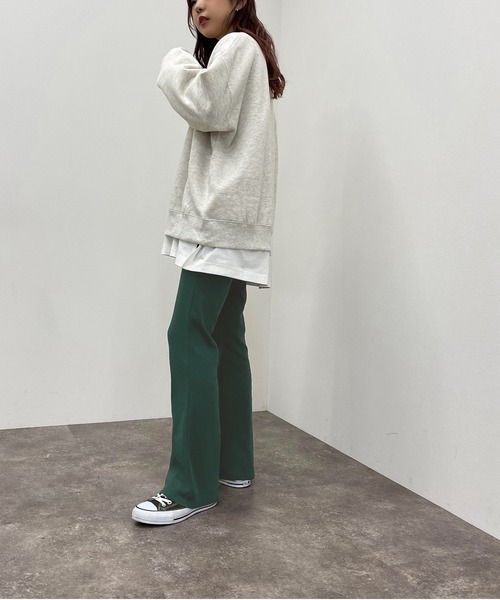 apres jour mignon(アプレジュールミニョン)の「カットオフリブパンツ【ZOZOTOWN限定アイテム】(その他パンツ・レディース・マスタード/ブラック/グリーン/オレンジ/レッド・MEDIUM/SMALL/X-LARGE)」の17枚目の写真