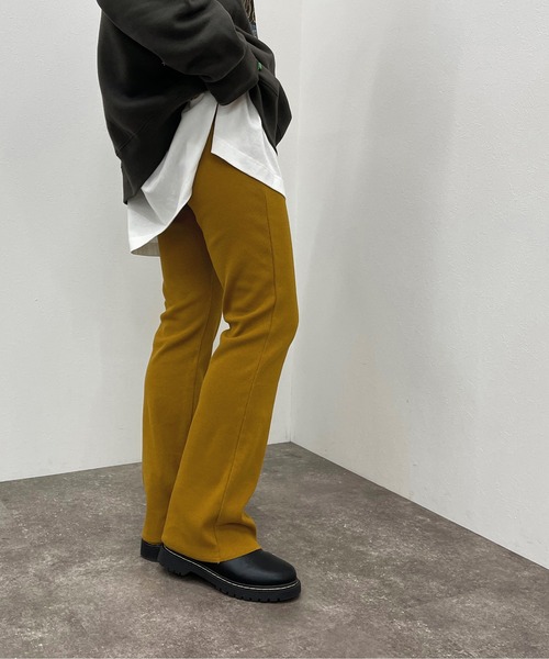 apres jour mignon(アプレジュールミニョン)の「カットオフリブパンツ【ZOZOTOWN限定アイテム】(その他パンツ・レディース・マスタード/ブラック/グリーン/オレンジ/レッド・MEDIUM/SMALL/X-LARGE)」の20枚目の写真