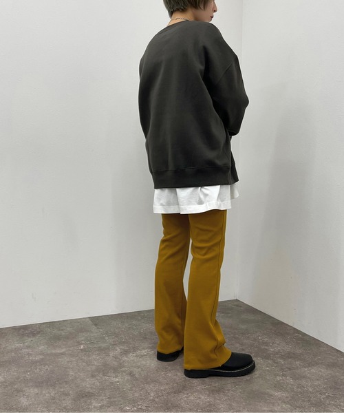 apres jour mignon(アプレジュールミニョン)の「カットオフリブパンツ【ZOZOTOWN限定アイテム】(その他パンツ・レディース・マスタード/ブラック/グリーン/オレンジ/レッド・MEDIUM/SMALL/X-LARGE)」の22枚目の写真