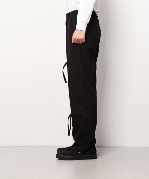 ESC STUDIO（イーエスシースタジオ）の「【ESC STUDIO/イーエスシー スタジオ】slit trouser pants/スリットトラウザーパンツセットアップ スラックス（スラックス・メンズ・ブラック/グリーン/ベージュ・M/L）」の7枚目の写真