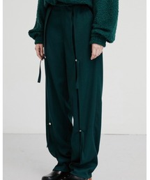 ESC STUDIO | 【ESC STUDIO/イーエスシー スタジオ】slit trouser pants/スリットトラウザーパンツセットアップ スラックス(スラックス)