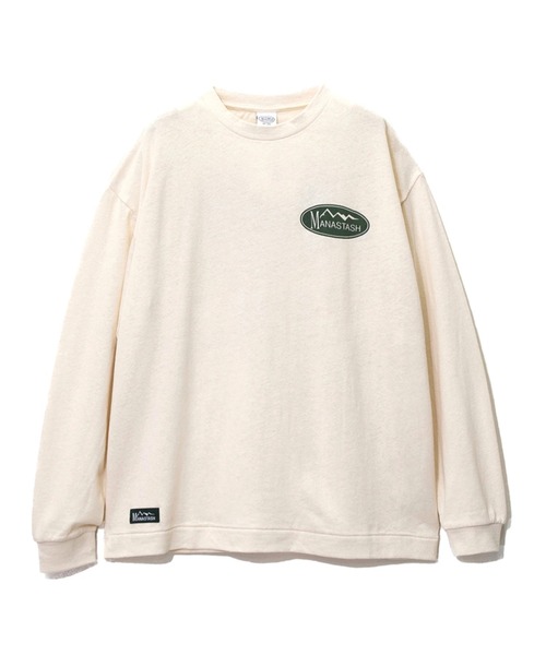 MANASTASH(マナスタッシュ)の「MANASTASH/マナスタッシュ MOUNTAIN RAVEN L/S TEE(Tシャツ/カットソー・メンズ・ブラック/ブラウン/ナチュラル・LARGE/MEDIUM/X-LARGE)」の1枚目の写真