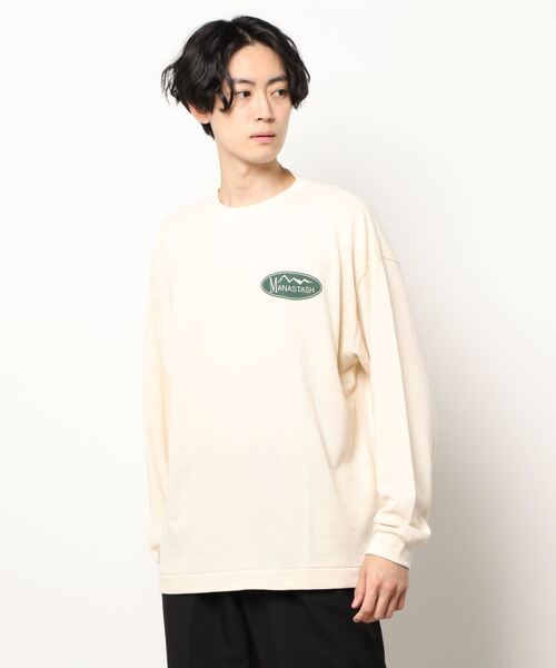 MANASTASH(マナスタッシュ)の「MANASTASH/マナスタッシュ MOUNTAIN RAVEN L/S TEE(Tシャツ/カットソー・メンズ・ブラック/ブラウン/ナチュラル・LARGE/MEDIUM/X-LARGE)」の14枚目の写真