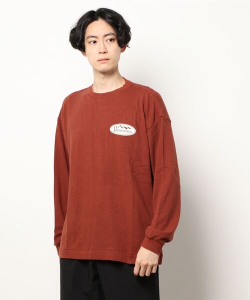 MANASTASH(マナスタッシュ)の「MANASTASH/マナスタッシュ MOUNTAIN RAVEN L/S TEE(Tシャツ/カットソー・メンズ・ブラック/ブラウン/ナチュラル・LARGE/MEDIUM/X-LARGE)」の17枚目の写真