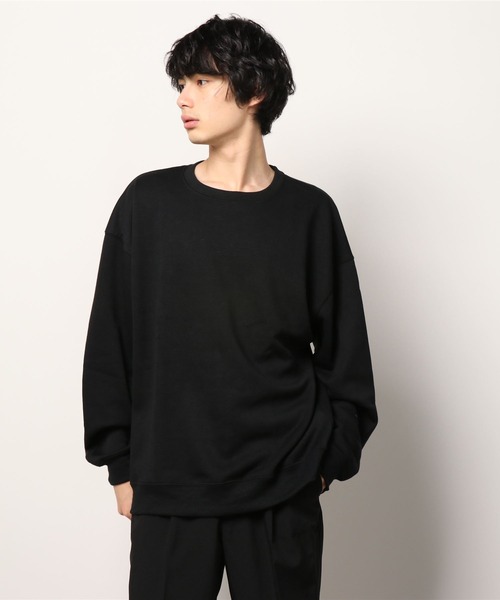 ZIP FIVE（ジップファイブ）の「【ZIP FIVE】【肉厚】バックタグビッグスウェット/トレーナー（スウェット・レディース・ブラック/ベージュ/チャコール/アイボリー/オートミール/カーキ/ブルー・LARGE/X-LARGE/MEDIUM）」の9枚目の写真