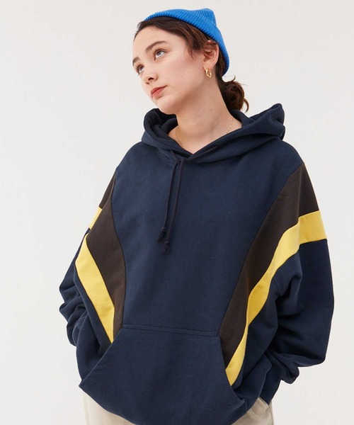 Not So Ape(ノットソーエイプ)の「ショルダースイッチ フーディ(パーカー・メンズ・ホワイト/ネイビー/グレー・MEDIUM/LARGE/X-LARGE)」の3枚目の写真