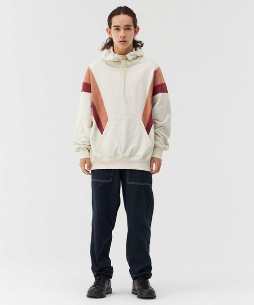 Not So Ape(ノットソーエイプ)の「ショルダースイッチ フーディ(パーカー・メンズ・ホワイト/ネイビー/グレー・MEDIUM/LARGE/X-LARGE)」の7枚目の写真