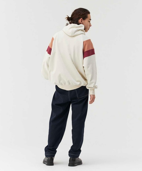 Not So Ape(ノットソーエイプ)の「ショルダースイッチ フーディ(パーカー・メンズ・ホワイト/ネイビー/グレー・MEDIUM/LARGE/X-LARGE)」の11枚目の写真
