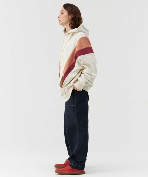 Not So Ape(ノットソーエイプ)の「ショルダースイッチ フーディ(パーカー・メンズ・ホワイト/ネイビー/グレー・MEDIUM/LARGE/X-LARGE)」の15枚目の写真