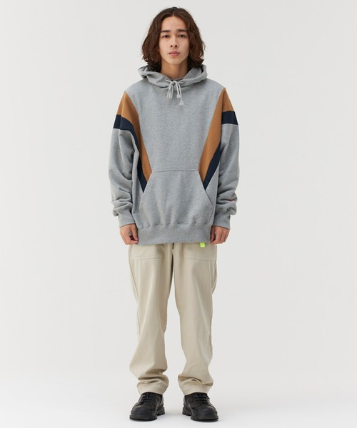Not So Ape(ノットソーエイプ)の「ショルダースイッチ フーディ(パーカー・メンズ・ホワイト/ネイビー/グレー・MEDIUM/LARGE/X-LARGE)」の12枚目の写真
