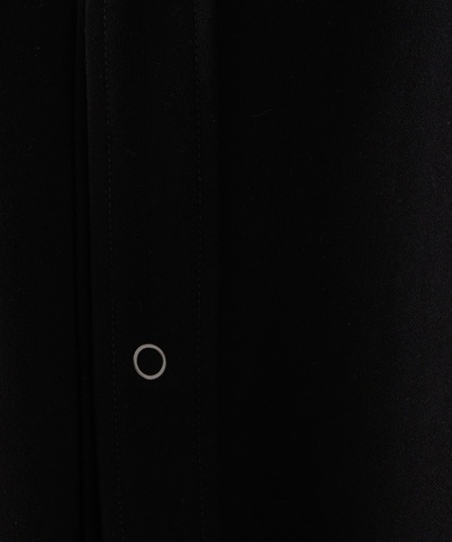 CASPER JOHN（キャスパージョン）の「Ring snap shirt cardigan/リングスナップシャツカーディガン（カーディガン/ボレロ・メンズ・ブラック/ベージュ/サックスブルー・SMALL/MEDIUM/LARGE）」の11枚目の写真