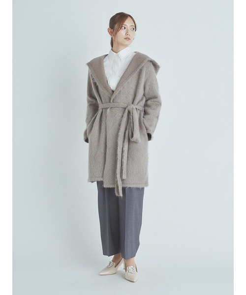 セール フード付きファーライクガウンコート その他アウター Celford セルフォード のファッション通販 Zozotown