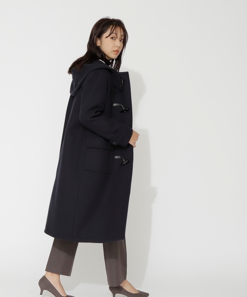 NATURAL BEAUTY BASIC（ナチュラルビューティーベーシック）の「ダッフルコート（ダッフルコート・レディース・ネイビー/カーキ/イエロー・SMALL/MEDIUM）」の12枚目の写真