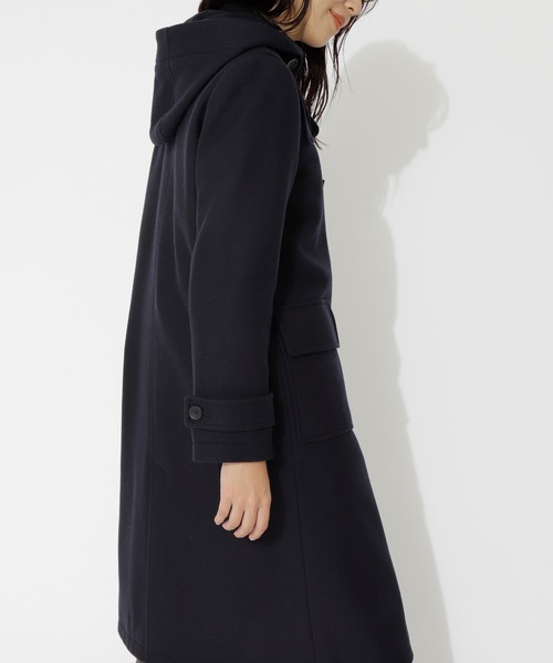 NATURAL BEAUTY BASIC（ナチュラルビューティーベーシック）の「ダッフルコート（ダッフルコート・レディース・ネイビー/カーキ/イエロー・SMALL/MEDIUM）」の8枚目の写真