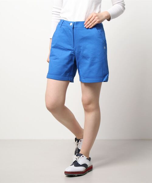 PING(ピン)の「【PING APPAREL】ハイゲージ カノコ ショート パンツ (LADIES)(その他パンツ)」|ブルー系その他