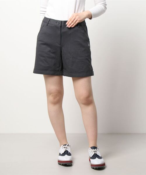 PING(ピン)の「【PING APPAREL】ハイゲージ カノコ ショート パンツ (LADIES)(その他パンツ)」|グレー