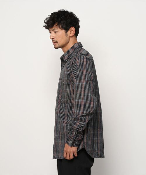 DEAR LAUREL（ディアローレル）の「DEAR LAUREL/ディアローレル シャツ D21F2601（シャツ/ブラウス・メンズ・グレー系その他/グレー・L/M）」の3枚目の写真