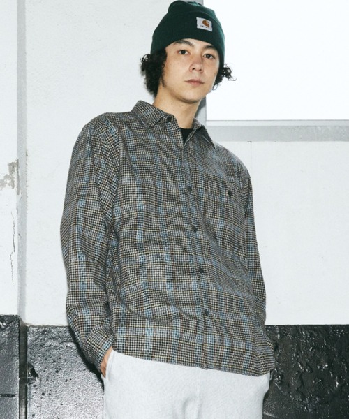 DEAR LAUREL（ディアローレル）の「DEAR LAUREL/ディアローレル シャツ D21F2601（シャツ/ブラウス・メンズ・グレー系その他/グレー・L/M）」の6枚目の写真