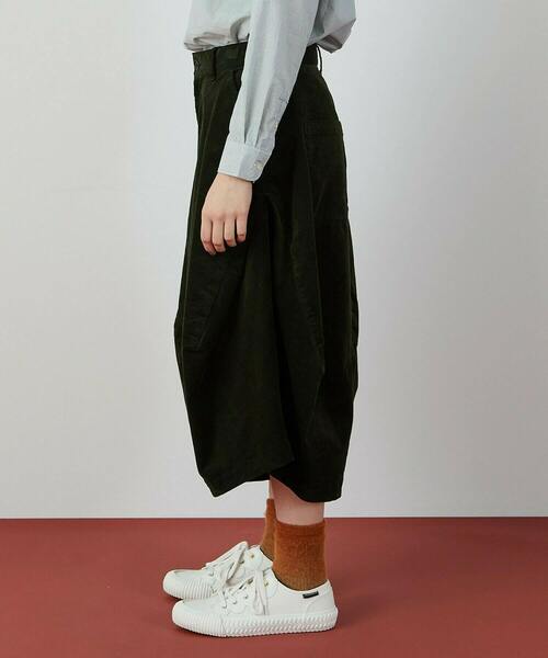 FRAPBOIS（フラボア）の「スリーディーコール パンツ（その他パンツ・レディース・ブラック/カーキ・1/0）」の17枚目の写真