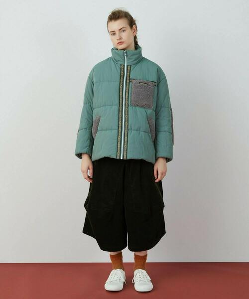 FRAPBOIS（フラボア）の「スリーディーコール パンツ（その他パンツ・レディース・ブラック/カーキ・1/0）」の8枚目の写真