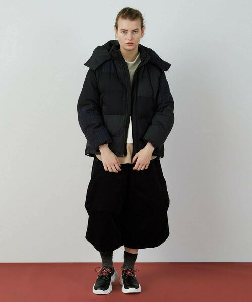 FRAPBOIS（フラボア）の「スリーディーコール パンツ（その他パンツ・レディース・ブラック/カーキ・1/0）」の16枚目の写真