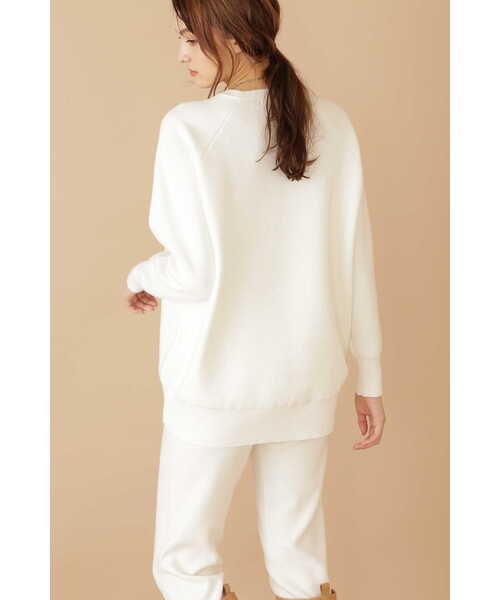 JILL STUART（ジルスチュアート）の「《Exclusive Line》ビッグトレーナー（スウェット・レディース・ホワイト/イエロー・FREE）」の21枚目の写真