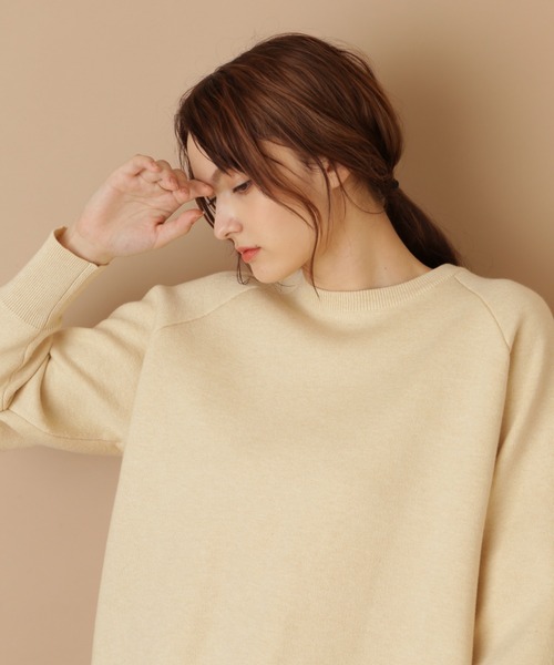 JILL STUART（ジルスチュアート）の「《Exclusive Line》ビッグトレーナー（スウェット・レディース・ホワイト/イエロー・FREE）」の7枚目の写真