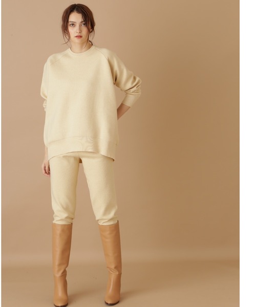 JILL STUART（ジルスチュアート）の「《Exclusive Line》ビッグトレーナー（スウェット・レディース・ホワイト/イエロー・FREE）」の14枚目の写真