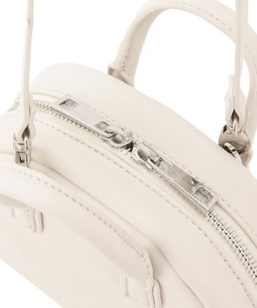 ADAM ET ROPE'（アダムエロペ）の「【2WAY】マイクロボストンバッグ（ショルダーバッグ・レディース・ブラック/オフホワイト/ピンク系その他/オレンジ・FREE）」の11枚目の写真