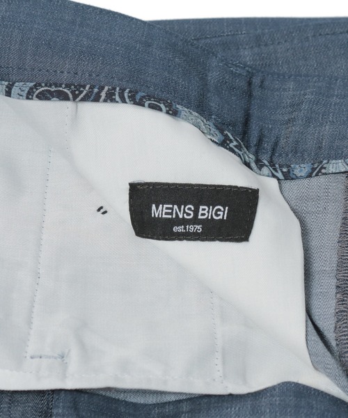 MEN'S BIGI（メンズビギ）の「デニム調シャンブレーストレッチパンツ　fabric made in japan（その他パンツ・メンズ・ベージュ/ネイビー・01/02/03/04）」の12枚目の写真