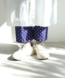 yuni | コットンキュプラ ｄｏｔプリントペチパンツ(その他パンツ)
