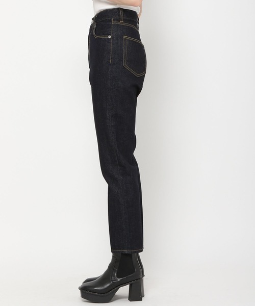 PAGEBOY（ページボーイ）の「ドレスジーンズ（デニムパンツ・レディース・サックスブルー/インディゴブルー・25inch/26inch/27inch）」の8枚目の写真