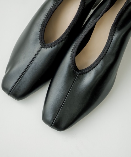 mystic（ミスティック）の「ストレッチパンプス（パンプス・レディース・ブラック/アイボリー・36/37/38）」の9枚目の写真