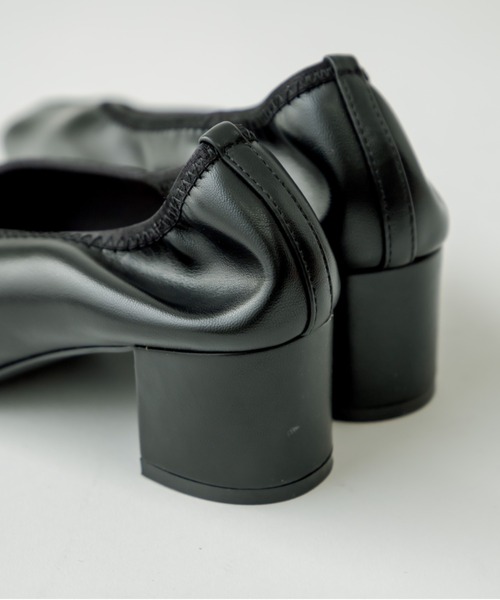 mystic（ミスティック）の「ストレッチパンプス（パンプス・レディース・ブラック/アイボリー・36/37/38）」の7枚目の写真