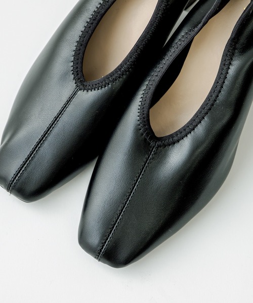 mystic（ミスティック）の「ストレッチパンプス（パンプス・レディース・ブラック/アイボリー・36/37/38）」の12枚目の写真