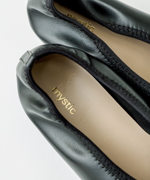 mystic（ミスティック）の「ストレッチパンプス（パンプス・レディース・ブラック/アイボリー・36/37/38）」の10枚目の写真