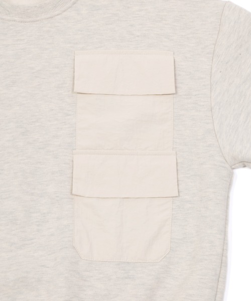 Figments（フィグメンツ）の「3ポケットスウェット（スウェット・レディース・ブラック/オートミール・FREE）」の10枚目の写真