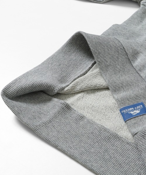 KRIFF MAYER Kid's Collection(クリフメイヤーキッズコレクション)の「ネオン襟クルー(スウェット・キッズ・サックスブルー/グレー/オレンジ/ネイビー・170/120/150/140/160/130)」の9枚目の写真