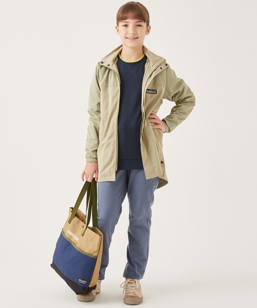 KRIFF MAYER Kid's Collection(クリフメイヤーキッズコレクション)の「ネオン襟クルー(スウェット・キッズ・サックスブルー/グレー/オレンジ/ネイビー・170/120/150/140/160/130)」の6枚目の写真