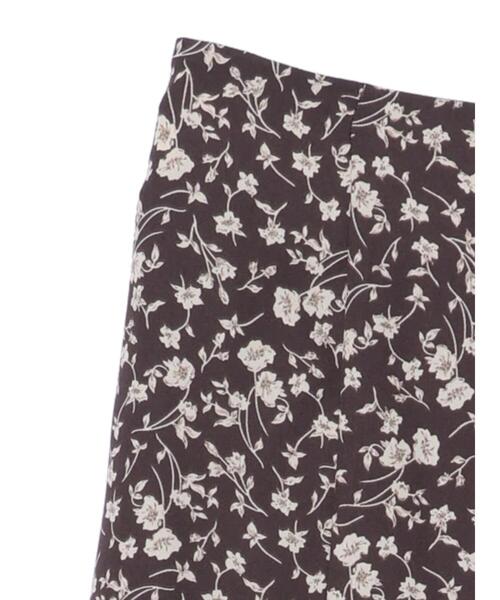 earth music&ecology（アースミュージックアンドエコロジー）の「花柄マーメイドスカート＊（スカート・レディース・ブラウン/ブラック/アイボリー・S/M）」の11枚目の写真