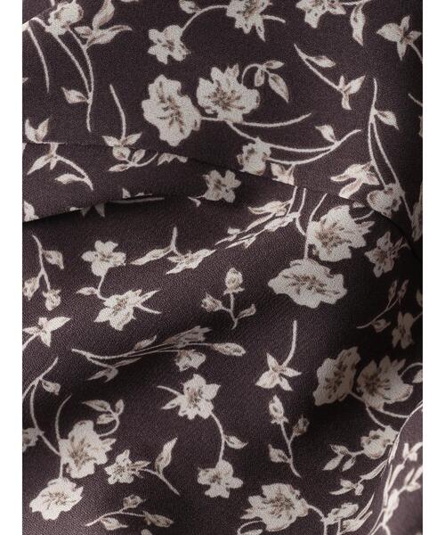 earth music&ecology（アースミュージックアンドエコロジー）の「花柄マーメイドスカート＊（スカート・レディース・ブラウン/ブラック/アイボリー・S/M）」の7枚目の写真