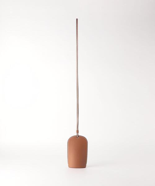 VASIC（ヴァジック）の「＜VASIC＞PETRA レザー マルチケース Ψ（ショルダーバッグ・レディース・ブラウン/ブラック・FREE）」の2枚目の写真