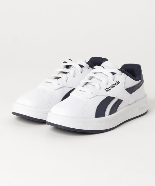 Reebok(リーボック)の「AM コート / AM Court(スニーカー・キッズ・ホワイト×グレー/ブラック×ホワイト/ネイビー×ホワイト/ホワイト・22.5cm/23.5cm/24.5cm/23.0cm/24.0cm/25.0cm/22.0cm/17.0cm/18.0cm/19.0cm/20.0cm/21.0cm/18.5cm/19.5cm/21.5cm/20.5cm/17.5cm)」の14枚目の写真