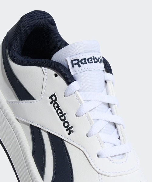 Reebok(リーボック)の「AM コート / AM Court(スニーカー・キッズ・ホワイト×グレー/ブラック×ホワイト/ネイビー×ホワイト/ホワイト・22.5cm/23.5cm/24.5cm/23.0cm/24.0cm/25.0cm/22.0cm/17.0cm/18.0cm/19.0cm/20.0cm/21.0cm/18.5cm/19.5cm/21.5cm/20.5cm/17.5cm)」の10枚目の写真