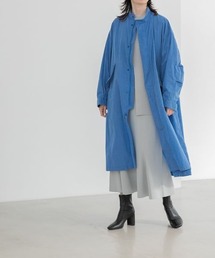 yuw | ポケッタブルコート　263898(ステンカラーコート)