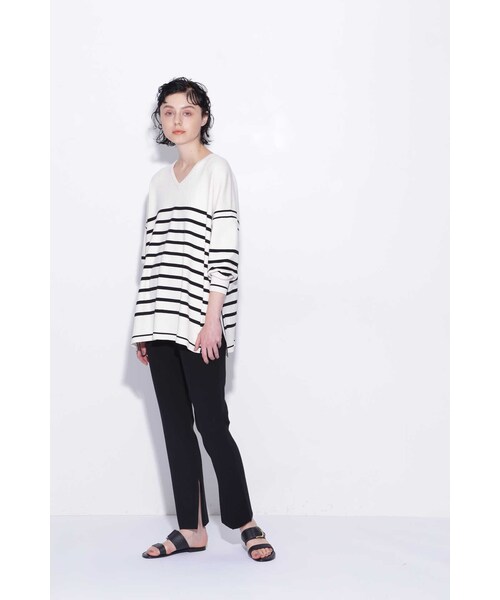 BOSCH(ボッシュ)の「◆ニットセットアップボーダートップス(Tシャツ/カットソー・レディース・ホワイト系その他・38)」の22枚目の写真