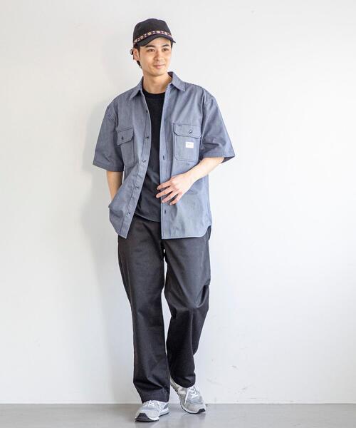 coen（コーエン）の「ワークチノパンツ（チノパンツ・メンズ・ベージュ/ダークグレー/ネイビー/ブラック・SMALL/MEDIUM/X-LARGE/LARGE）」の6枚目の写真