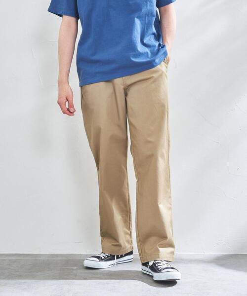 coen（コーエン）の「ワークチノパンツ（チノパンツ・メンズ・ベージュ/ダークグレー/ネイビー/ブラック・SMALL/MEDIUM/X-LARGE/LARGE）」の10枚目の写真